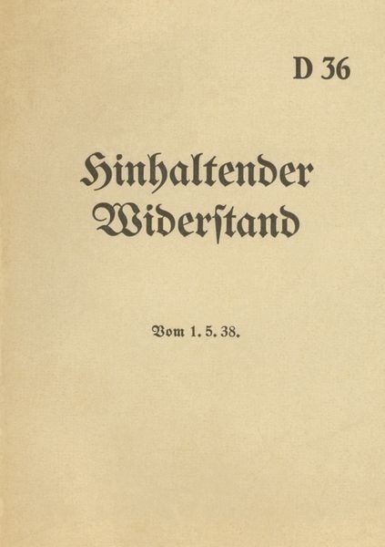 Produktbild: D 36 Hinhaltender Widerstand