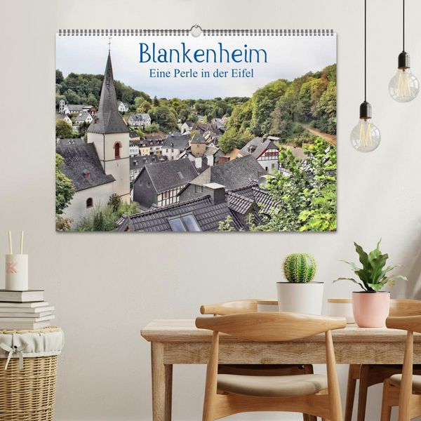 Produktbild: Blankenheim - Eine Perle in der Eifel (Wandkalender 2026 DIN A2 quer), CALVENDO Monatskalender