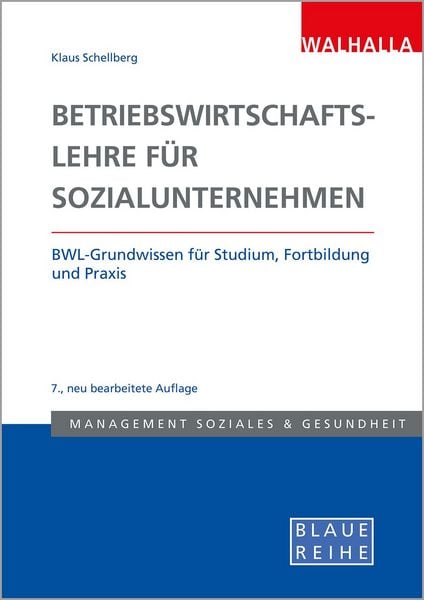 Produktbild: Betriebswirtschaftslehre f&uuml;r Sozialunternehmen