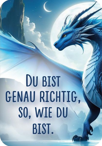Produktbild: Mutmachkarten f&uuml;r die Schule &ndash; Drachen