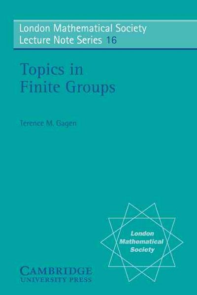 Produktbild: Topics in Finite Groups