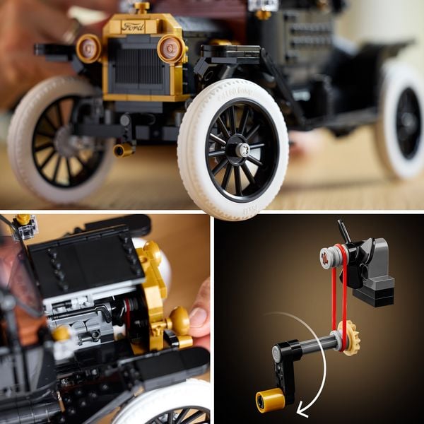 Produktbild: LEGO Icons 11376 Ford Model T, Deko-Oldtimer, Modellbau f&uuml;r Erwachsene