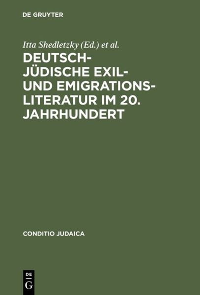 Produktbild: Deutsch-j&uuml;dische Exil- und Emigrationsliteratur im 20. Jahrhundert