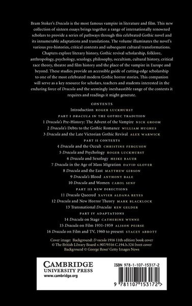 Produktbild: The Cambridge Companion to 'Dracula'