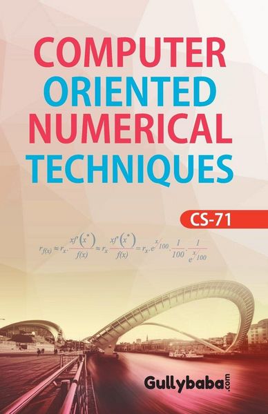 Produktbild: CS-71 Computer-Oriented Numerical Techniques