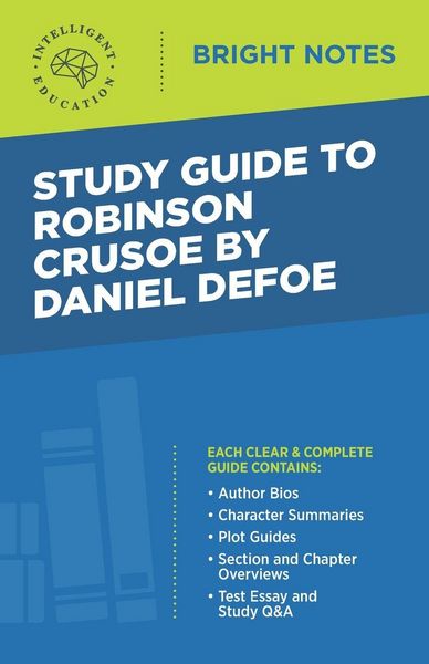 Produktbild: Study Guide to Robinson Crusoe by Daniel Defoe