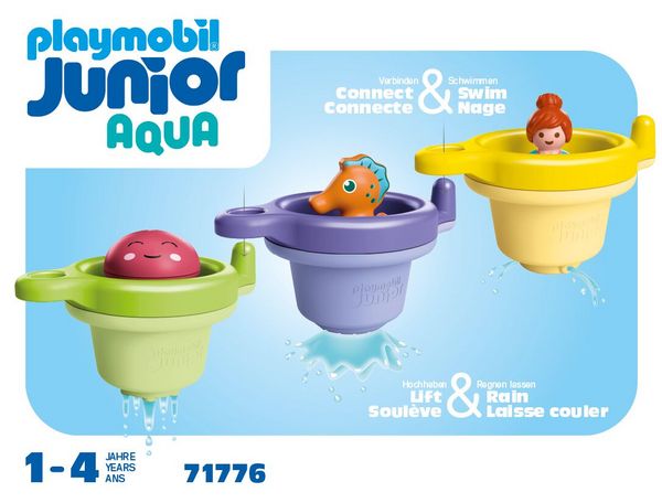 Produktbild: 71776 JUNIOR AQUA: Schwimmbecher mit Wasserspa&szlig;