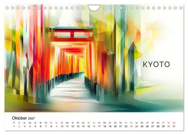 Produktbild: St&auml;dte der Welt - Premium Edition (Wandkalender 2027 DIN A4 quer), CALVENDO Monatskalender