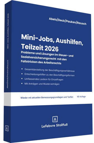 Produktbild: Mini-Jobs, Aushilfen, Teilzeit - online