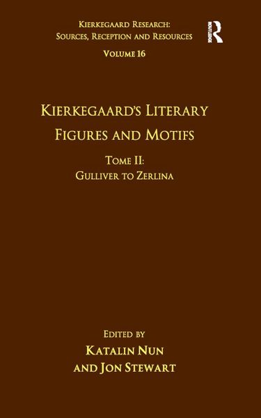 Produktbild: Volume 16, Tome II: Kierkegaard's Literary Figures and Motifs