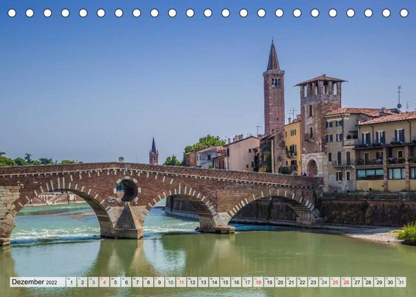 Produktbild: Viola, M: VERONA Historisches Stadtherz (Tischkalender 2022