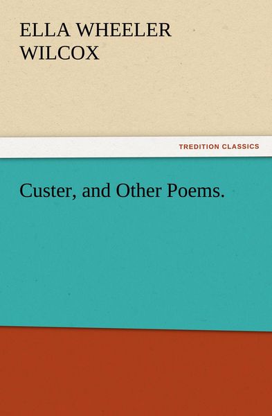 Produktbild: Custer, and Other Poems.