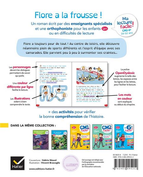 Produktbild: Flore a la frousse ! : ma lecture facile ! CM2-6e
