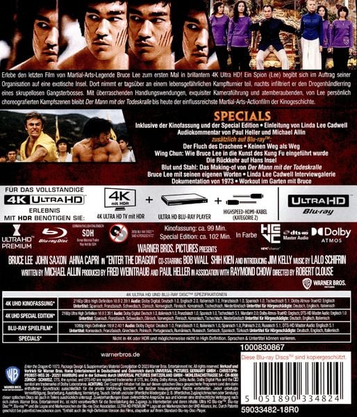 Produktbild: Der Mann mit der Todeskralle - Kinofassung und Special Edition (+ Blu-ray)