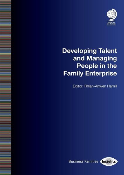 Produktbild: Developing Talent and Managing People in the Family Enterprise
