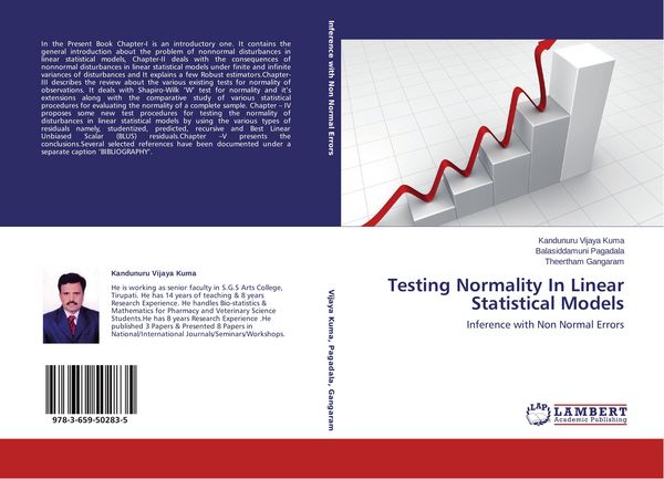 Produktbild: Testing Normality In Linear Statistical Models