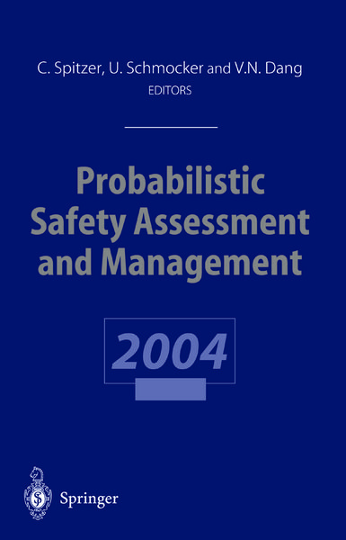 Produktbild: Probabilistic Safety Assessment and Management