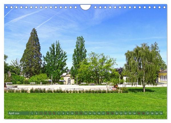 Produktbild: Bad Nenndorf, Kurpark-Impressionen (Wandkalender 2026 DIN A4 quer), CALVENDO Monatskalender
