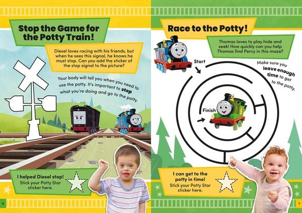 Produktbild: Thomas & Friends: Potty Star! Sticker Activity