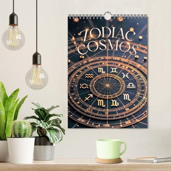 Produktbild: Zodiac Cosmos (Wandkalender 2027 DIN A4 hoch), CALVENDO Monatskalender