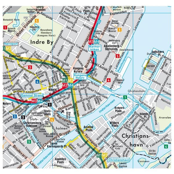 Produktbild: freytag & berndt Innenstadtplan Kopenhagen 1:10.000