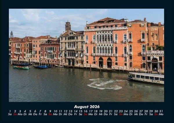 Produktbild: Venedig 2026 Fotokalender DIN A4