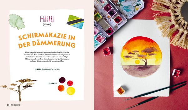 Produktbild: Meine gro&szlig;e Watercolor-Reise