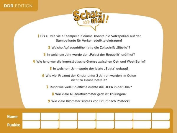 Produktbild: Sch&auml;tz mal! DDR Edition