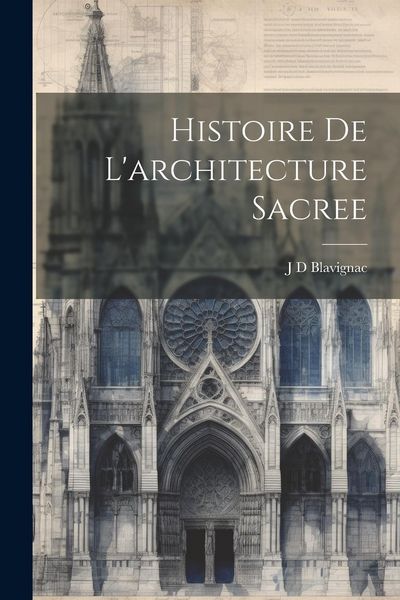 Produktbild: Histoire De L'architecture Sacree
