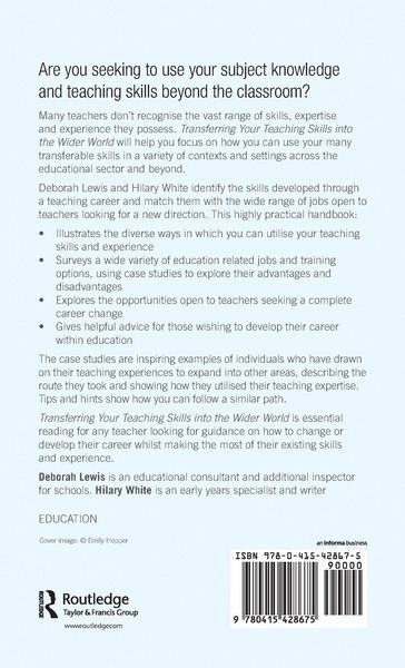 Produktbild: Transferring your Teaching Skills into the Wider World