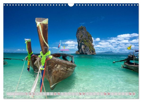 Produktbild: THAILAND - Land des L&auml;chelns (Wandkalender 2027 DIN A3 quer), CALVENDO Monatskalender