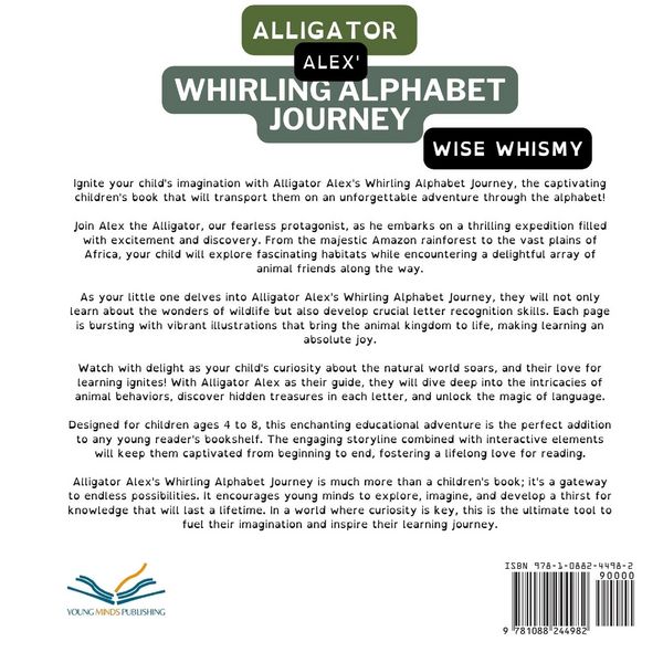 Produktbild: Alligator Alex's Whirling Alphabet Journey