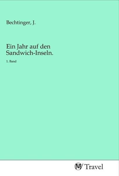 Produktbild: Ein Jahr auf den Sandwich-Inseln.