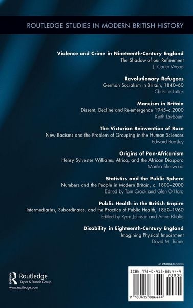 Produktbild: Disability in Eighteenth-Century England