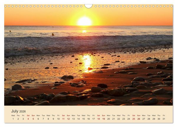 Produktbild: World sunsets (Wall Calendar 2026 DIN A3 landscape), CALVENDO 12 Month Wall Calendar