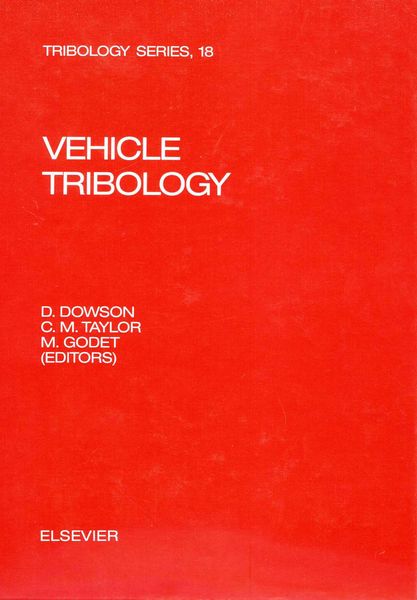 Produktbild: Vehicle Tribology