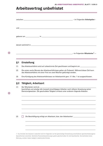 Produktbild: Arbeitsvertr&auml;ge: Das Set