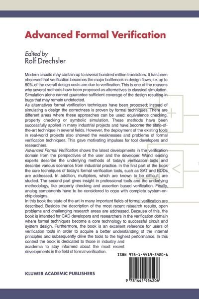 Produktbild: Advanced Formal Verification