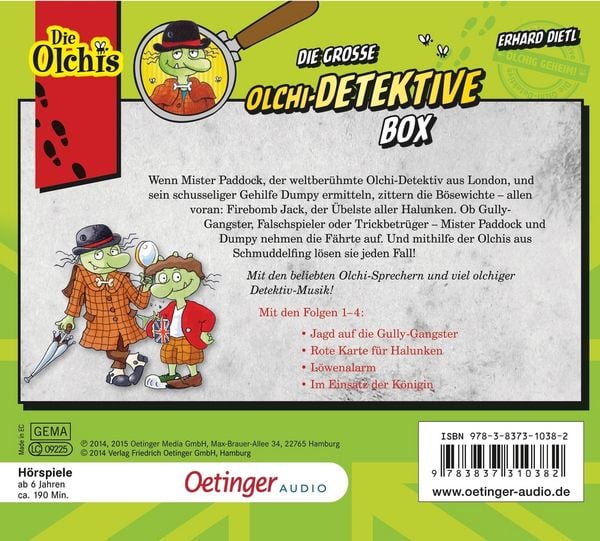 Produktbild: Die gro&szlig;e Olchi-Detektive-Box 1