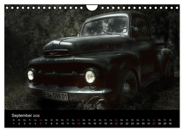 Produktbild: Au&szlig;ergew&ouml;hnliche Autos - Hot Rods (Wandkalender 2026 DIN A4 quer), CALVENDO Monatskalender
