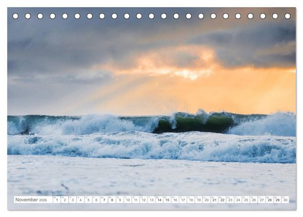 Produktbild: Helgoland - Das Leben auf der D&uuml;ne Helgolands (Tischkalender 2026 DIN A5 quer), CALVENDO Monatskalender