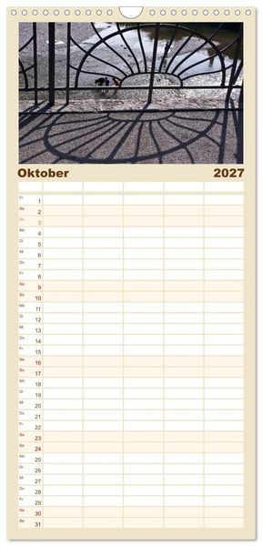 Produktbild: Familienplaner 2027 - M&uuml;nchen - Die Sch&ouml;ne mit 5 Spalten (Wandkalender, 21 x 45 cm) CALVENDO