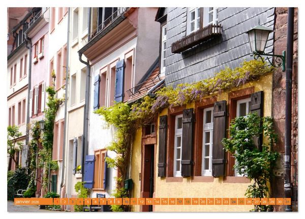 Produktbild: Magnifique Heidelberg (Calendrier mural 2026 DIN A3 vertical), CALVENDO calendrier mensuel