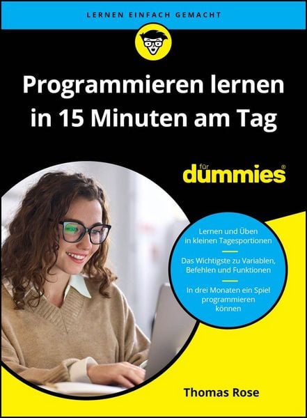 Produktbild: Programmieren lernen in 15 Minuten am Tag f&uuml;r Dummies