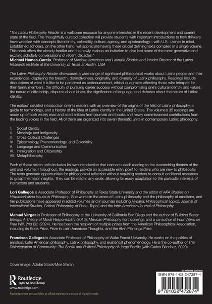 Produktbild: The Latinx Philosophy Reader