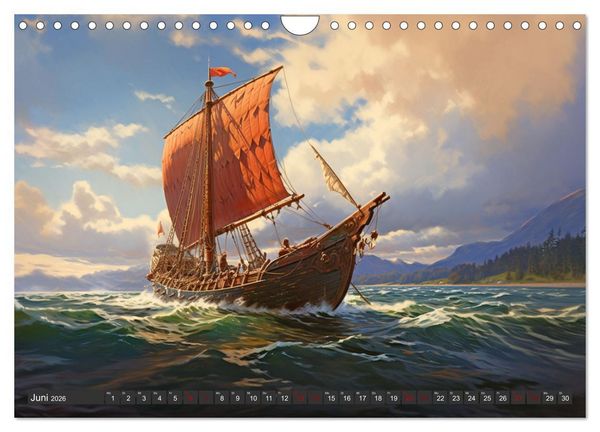 Produktbild: Das Leben damals im Norden (Wandkalender 2026 DIN A4 quer), CALVENDO Monatskalender