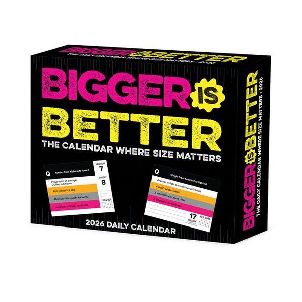 Produktbild: Bigger Is Better 2026 Box Calendar