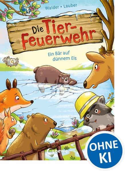 Produktbild: Die Tier-Feuerwehr (Band 3) - Ein B&auml;r auf d&uuml;nnem Eis