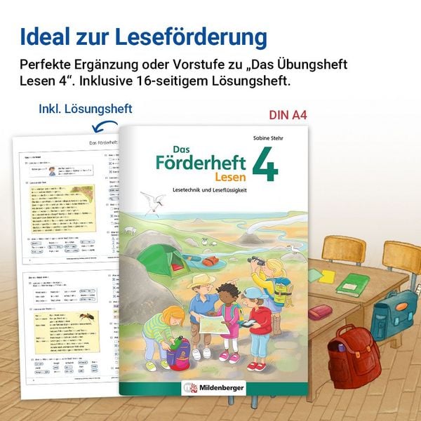 Produktbild: Das F&ouml;rderheft Lesen 4