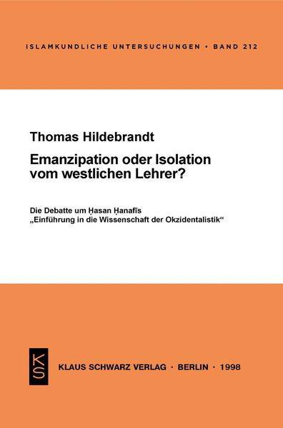Produktbild: Emanzipation oder Isolation vom westlichen Lehrer?